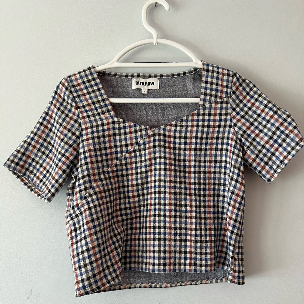 Rita Row crop top
